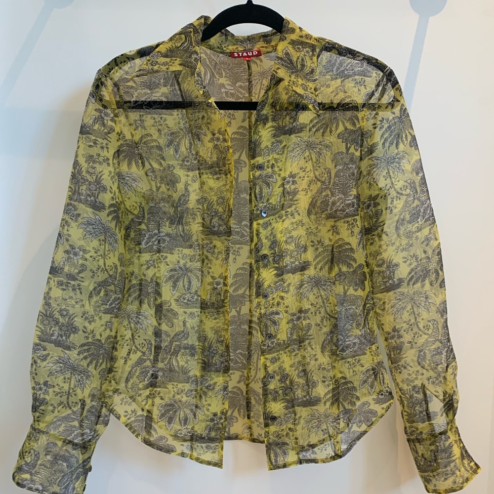Staud: tropical shirt
